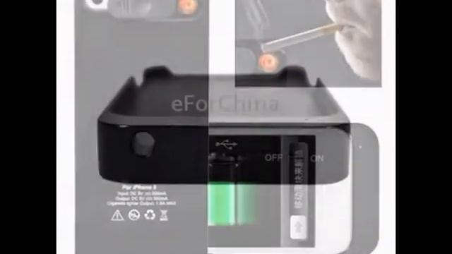 iPhone 5 Emergency Battery Pack with cigarette lighter 2 in 1/http://www.aliexpress.com/store/produ смотреть онлайн