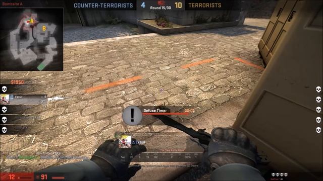 THE MOST INSANE CS:GO ACE! | Exsur смотреть онлайн