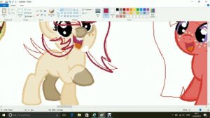 mlp speedpaint- the Apple family NG