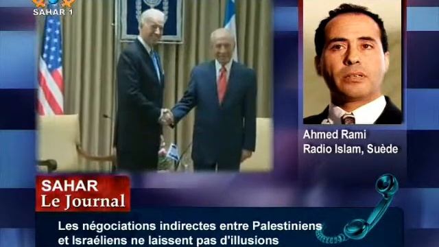 Les négociations indirectes entre Palestiniens et israeliens...-Ahmed Rami смотреть онлайн