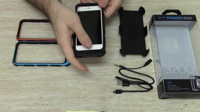 iPhone 6 UB Power Battery Case Installation Video | i-Blason смотреть онлайн