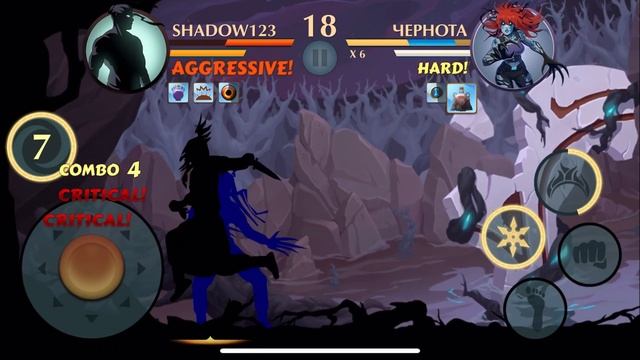 SHADOW FIGHT 2 / UNDERWORLD / Weapon Daggers / IOS GAMEPLAY смотреть онлайн