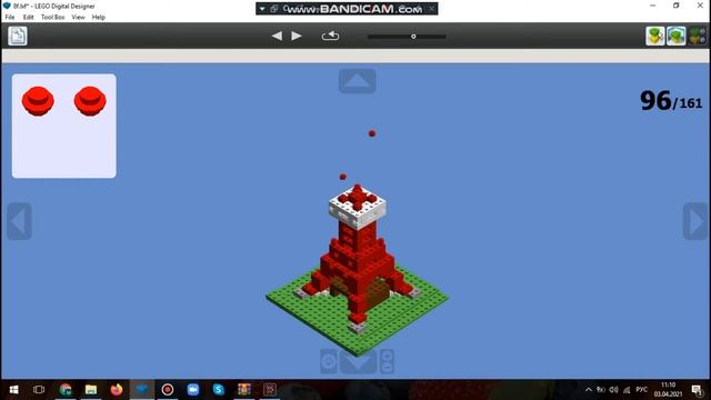 как сделать башню из лего смотреть онлайн