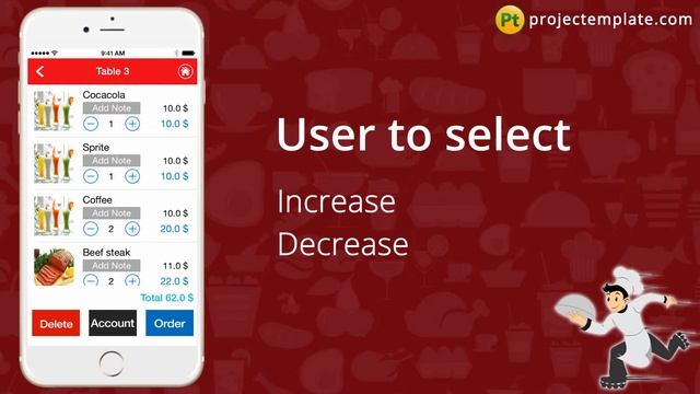 Restaurant Order for Waiters iOS App source code смотреть онлайн