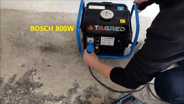 Agregat prądotwórczy TAGRED TA980 смотреть онлайн