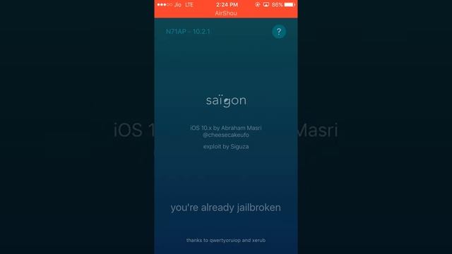 how to jailbreak ios 10.2.1 смотреть онлайн