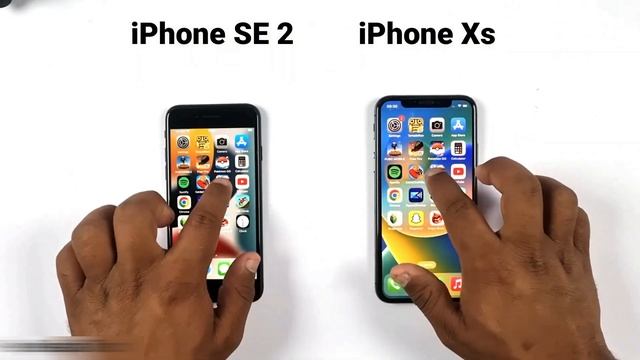 iPhone Se 2 Vs iPhone Xs | SPEED TEST смотреть онлайн