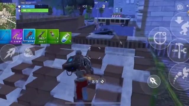 Играю в фортнайт на iPhone X playing Fortnite in iPhone X смотреть онлайн
