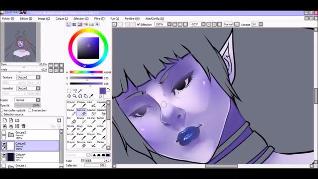 Speedpainting ChiNoMiko смотреть онлайн