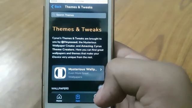How to download themes and tweaks in IOS (without jailbreak) смотреть онлайн