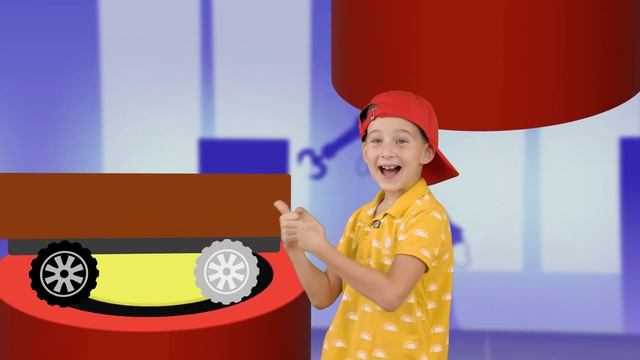 Синий трактор ремонт трактора песенка дыр дыр дыр. смотреть онлайн