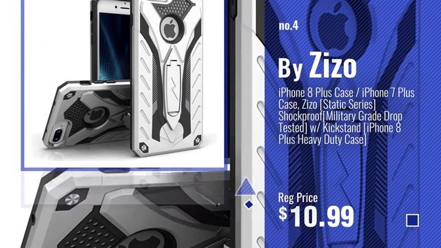 Top 5 IPhone 8 Plus Case Military Grade [2018 Best Sellers]: Zizo Bolt Series iPhone 8 Plus / 7 Plu смотреть онлайн