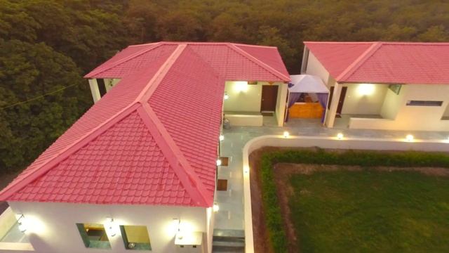sunset view of Van Vihar The Tree Resort Jamnagar смотреть онлайн