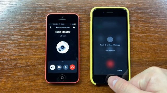 Apple iPhone 5C WhatsApp Outgoing Call vs iPhone 7 Incoming Call. iOS 10 vs iOS 15 смотреть онлайн