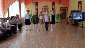 Катюша. Песня советского времени в исполнении воспитанников детского сад.