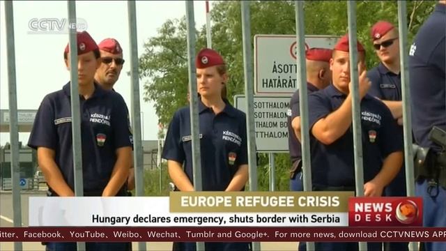 Hungary declares state of emergency as it seals off border with Serbia смотреть онлайн
