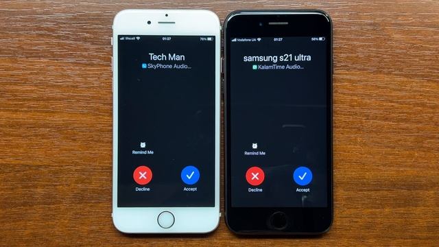 SkyPhone App vs KalamTime Messenger Incoming Call смотреть онлайн