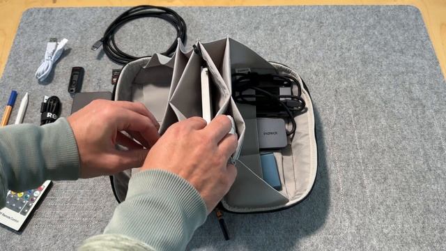 Die Tasche für dein Zubehör - Inateck Elektronik Case смотреть онлайн