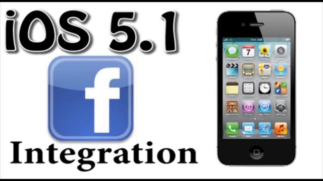 iOS 5.1 Facebook Integration смотреть онлайн