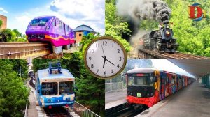 Городской транспорт для детей / Видео про машинки Трамвай, Метро и Автобус