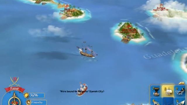 Let's Play: Sid Meier's Pirates! - Part 7 (For the English!) смотреть онлайн