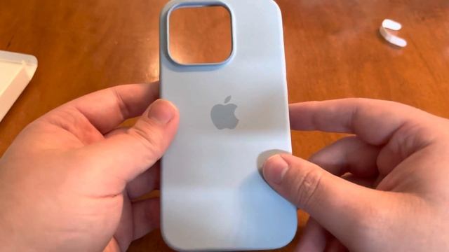 Apple iPhone 14 Pro Sky Silicone Case Unboxing смотреть онлайн