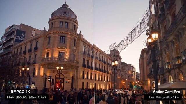 BMPCC 4K BRAW VS PIXEL 7 PRO Captured With MotionCam Raw Video Capture