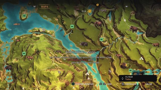 Far Cry Primal - Pedra do Sul & Bordo do Sul (Troféu: Barão do Imóvel) смотреть онлайн