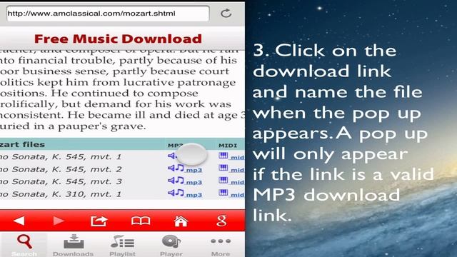 Free Music Download Downloader for iPhone using Search смотреть онлайн
