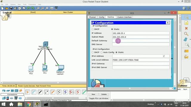 Implementation of LAN Network || Cisco Packet Tracer Tutorial for Beginners смотреть онлайн