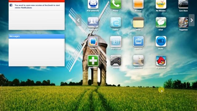 iOS模擬器：iPadian смотреть онлайн