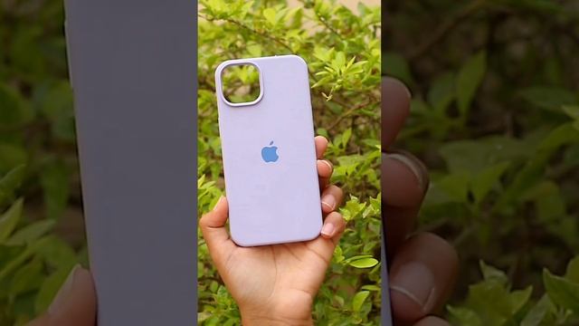 Purple Original silicone case for Apple Iphone 13 смотреть онлайн