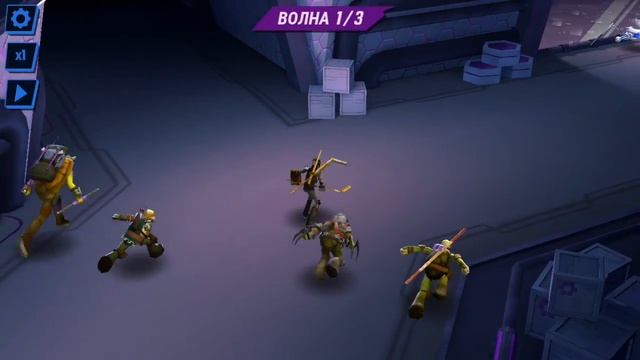 Черепашки-Ниндзя: Легенды ИСПЫТАНИЕ БЕЗУМНЫЕ УЧЕНЫЕ TMNT Legends (IOS/Android Gameplay 2016) смотреть онлайн