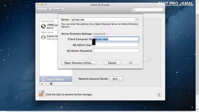 Join MAC OS to windows domain controller شرح عملية смотреть онлайн
