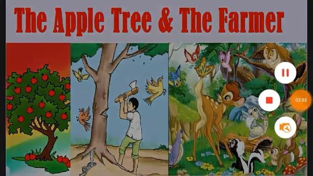 The Apple Tree And The Farmer English Moral Story смотреть онлайн