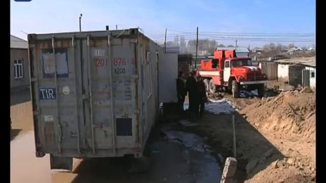 Разрушенные паводками районы ЮКО посетил министр ЧС смотреть онлайн