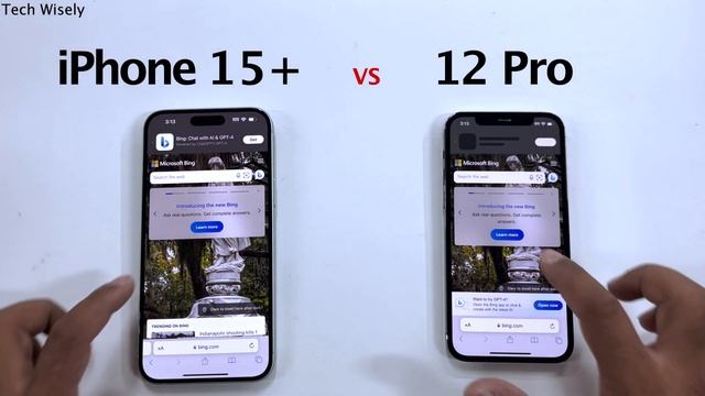 iPhone 15 Plus vs iPhone 12 Pro - Speed Performance Test смотреть онлайн