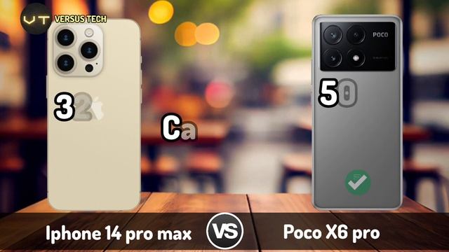 POCO X6 PRO vs IPHONE 14 PRO смотреть онлайн