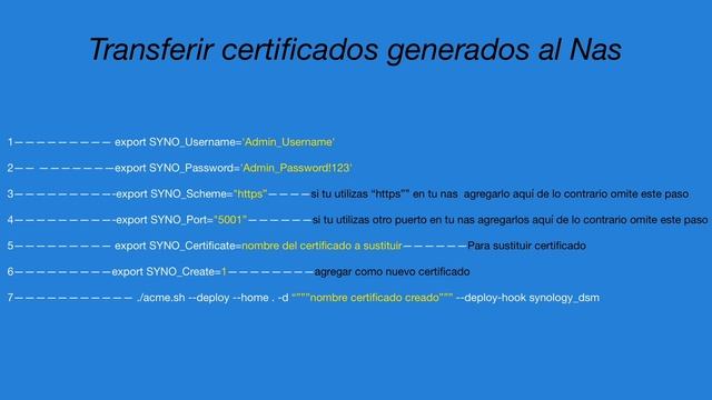 Synology Acme "Wildcard" SSL смотреть онлайн