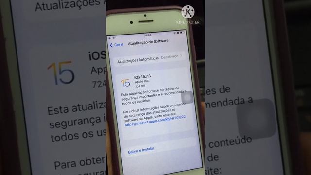 Ela chegou nos iPhones antigos também. Nova atualização iOS 15.7.3 смотреть онлайн