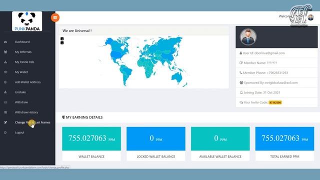 PunkPanda Как скорректировать Имя и Фамилию смотреть онлайн