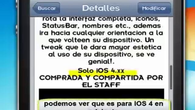 ROTADOR DE PANTALLA "IPHONE Y IPOD TOUCH" IOS 4 смотреть онлайн