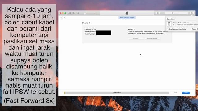 iTunes Restore/Update: Auto IPSW смотреть онлайн