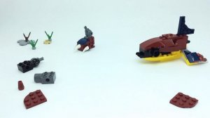 Lego Godzilla Monster MOC - LEGO CREATOR 31102 alternative build instructions Part 18