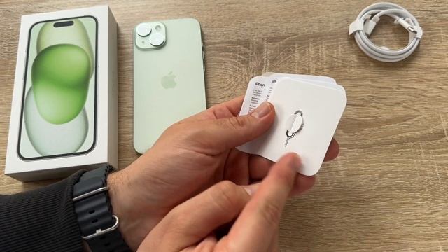 Apple iPhone 15 (Green) New camera, new design, Newphoria Smartphone unboxing смотреть онлайн
