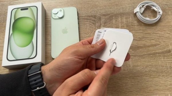 Apple iPhone 15 (Green) New camera, new design, Newphoria Smartphone unboxing