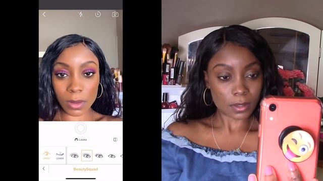 MY IPHONE DOES MY MAKEUP LIVE| MUST WATCH‼️ смотреть онлайн