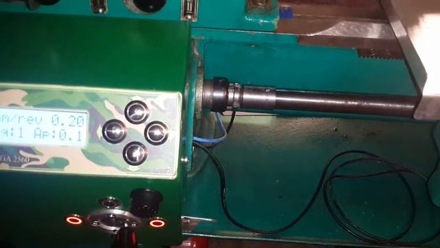 Управление токарным на Atmega
