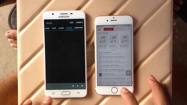 Samsung J7 Prime VS Apple iPhone 6s (First Compare) смотреть онлайн