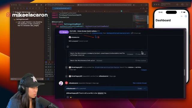 Hacktoberfest Coworking | Open Source iOS Dev | Live Coding | Mikaela Caron смотреть онлайн